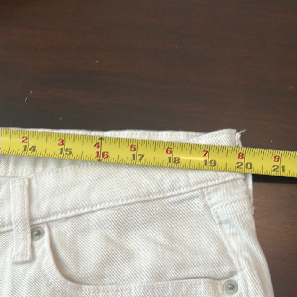 GAP White Bermuda Shorts Women Size 18 - Picture 3 of 13